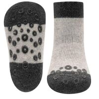 Ewers Krabbelsocken Uni 225050 3900 grau meliert