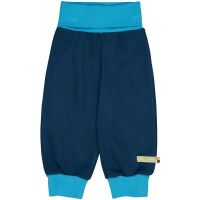 Loud + Proud Baumwollfleece-Hose blau/hellblau, BIO