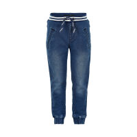 MeToo Jeans Denim mit weiss/blau gestreiftem Bund