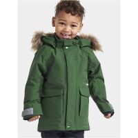 Didriksons mitwachsende Winterjacke Kure 423 dunkelgrün