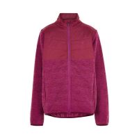 Color Kids weiche Fleece-Steppjacke bordeaux 4240