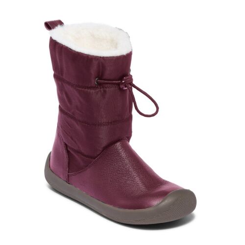 Bundgaard Winterstiefel Walker Pull bordeaux mit Wolle gefüttert,TEX