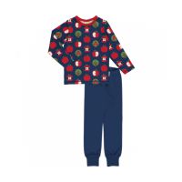 MM Pyjama Set  Apfel blau, BIO