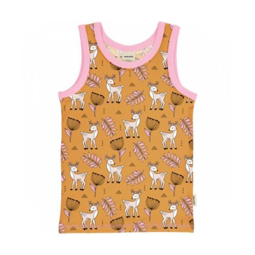 Maxomorra Top/Unterhemd gelb-Poppy Deer, BIO