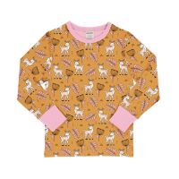 MM Langarm-Shirt gelb-Poppy Deer ,BIO
