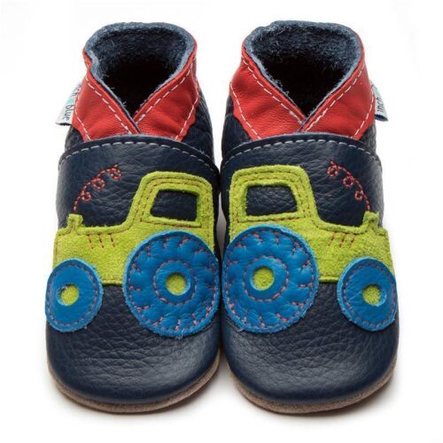 Inch Blue Lederpatschen Traktor navy