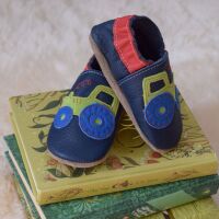 Inch Blue Lederpatschen Traktor navy