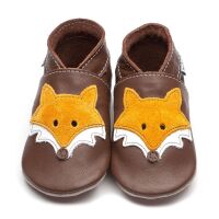 Inch Blue Lederpatschen Mr Fox Chocolate braun