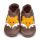 Inch Blue Lederpatschen Mr Fox Chocolate braun