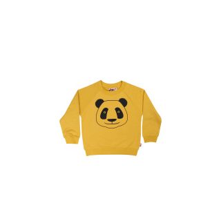 Danefae Sweat-Pullover Panda gelb