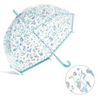 Djeco Regenschirm Einhorn hellblau DD04708