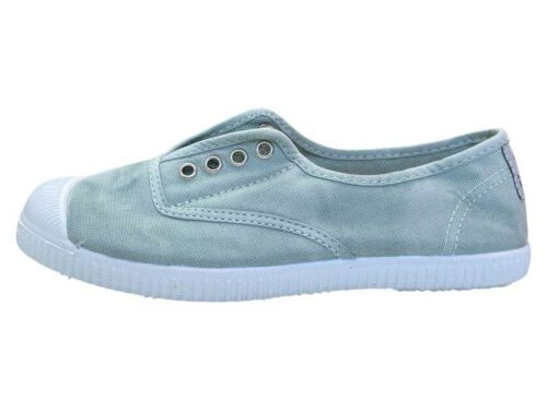 Natural World Canvas Slipper W70777 164 Aqua/Türkis