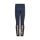 Minymo Jogginghose 131439  navy mit Schrift in senf