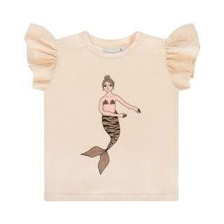 DS Kurzarm-Shirt Mermaid ecru; 122/128