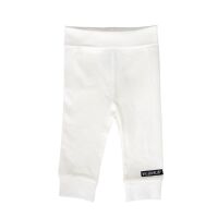 Villervalla  Babyhose Marble weiß BIO