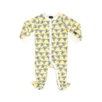 VV Pyjama mit Füßen Koala gelb