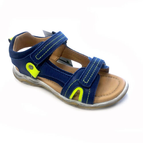 Telyoh Sandalen 2801 royal blau/neongelb