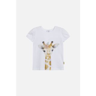 HC Kurzarm-Shirt Annielle Giraffe/weiß, Bio