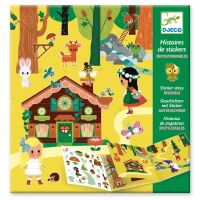 Djeco Geschichten & positionerbare Sticker –...