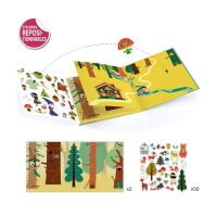 Djeco Geschichten & positionerbare Sticker –...