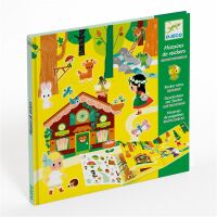 Djeco Geschichten & positionerbare Sticker – Zauberwald
