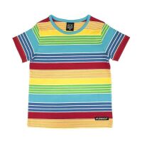 Villervalla Kurzarm-shirt gestreift New York