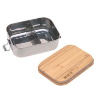Lässig Lunchbox mit bambus Deckel Adventure