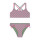 Shiwi Bikini gestreift azela pink/grau