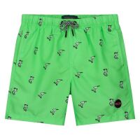 Shiwi Badeshorts Snoopy neon grün