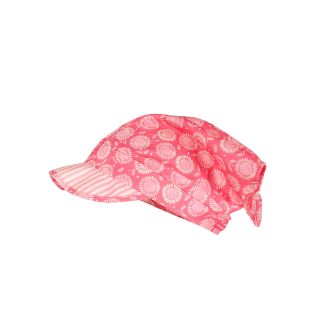 Maximo Kopftuch mit Schirm Pink mit Blumen