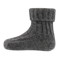 Ewers Schurwolle Socken Fb.3400 graumeliert