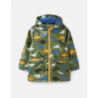 Joules Regenjacke grün Dino