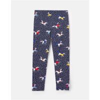 Joules Leggings Pferde navy/weiße Punkte, BIO