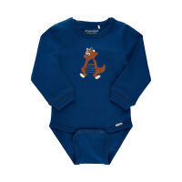 Minymo LA-Body blau Drache print, BIO