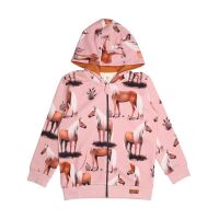 Walkiddy Kapuzenjacke Beauty Horses N-BH-223 , BIO