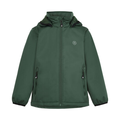 Color Kids Softshelljacke dunkel grün