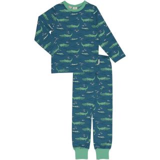 MD Pyjama Set Crocodile Water, BIO 122/128 (7-8j)