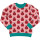 MM Sweatshirt Ladybug rosa, BIO