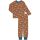 Meyadey Pyjama Set Dumping wheels braun, BIO