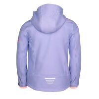 Trollkids Softshell Funktionsjacke dusty blue/navy/altrosa