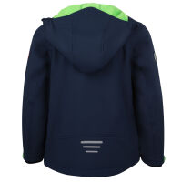 Trollkids Softshell Funktionsjacke navy/light grün