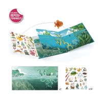 Djeco Meeresabenteuer Geschichten positionerbare Sticker
