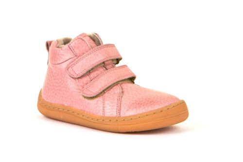 Froddo Barfußschuhe/Winterschuhe mit lammfell 2 Klett pink