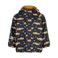 Celavi gefütterte Regenjacke Rennauto navy