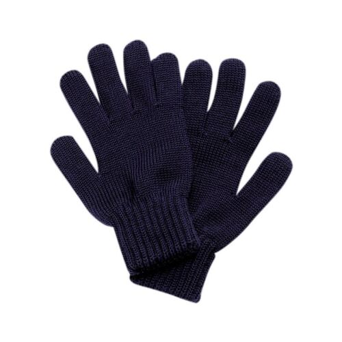 Maximo Fingerhandschuhe aus Wolle 79177-055097 Fb.11 Strick navy