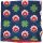 Maxomorra Schlauchschal-Velour Clover Blumen navy, Bio