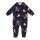 Walkiddy Strampler Little Sparrows navy, BIO