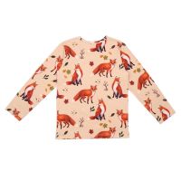 Walkiddy Langarm-Shirt Red Foxes, BIO