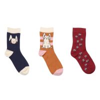 Walkiddy Socken 3-pack Tiny Rabbits, Bio