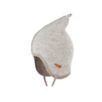 Pure Pure Zipfelmütze zum Binden grau
